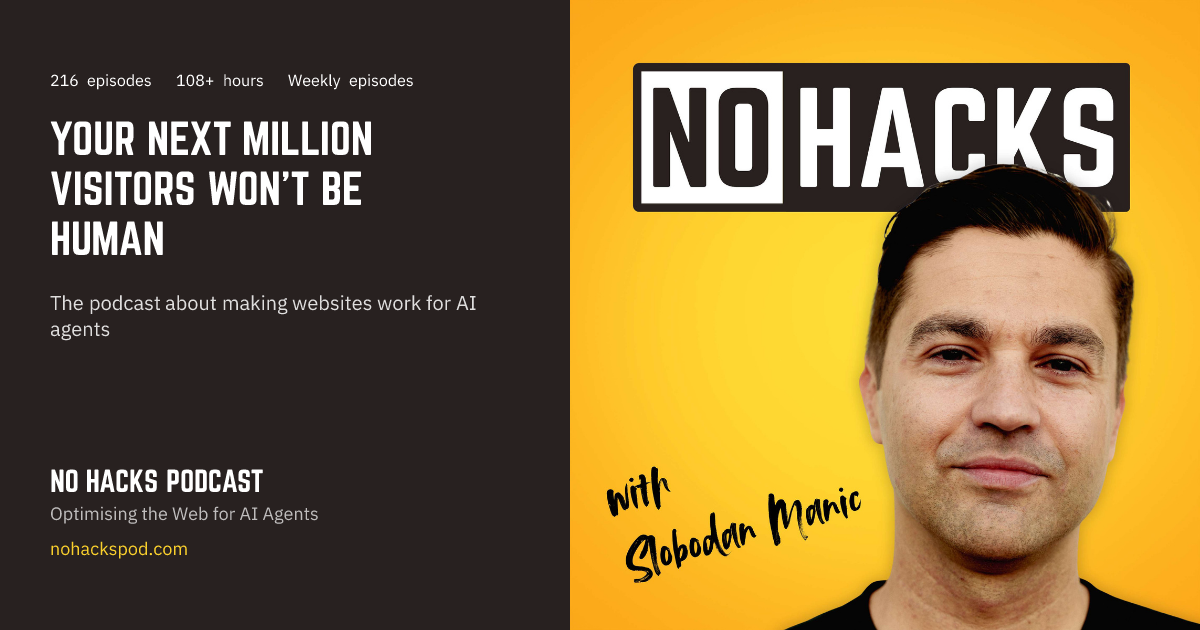 No Hacks Podcast Social Card